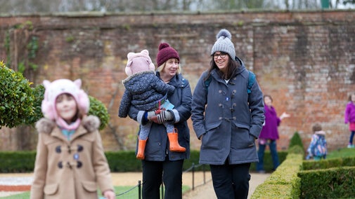 Spring at Tredegar House, Newport, Wales